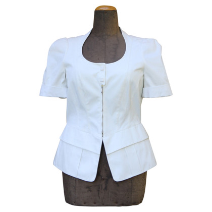 Mugler Jacket/Coat Cotton in White