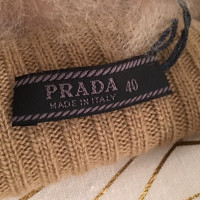 Prada Sweater with fur collar