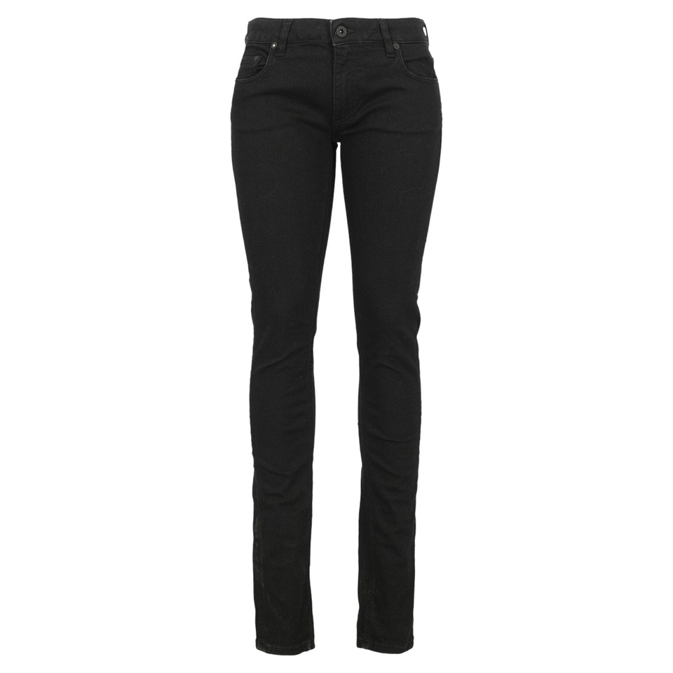 Off White Trousers Cotton in Black