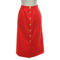 Céline Pencil skirt in red