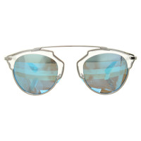 Christian Dior Sonnenbrille "So Real" in Blau-Grau