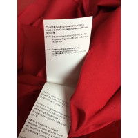 Hugo Boss Getailleerde blouse in rood