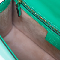 Gucci Sylvie Bag Small in Pelle in Verde