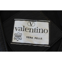 Valentino Garavani Lederen vest in biker-stijl