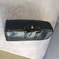 Louis Vuitton Keepall 45 Patent leather in Black