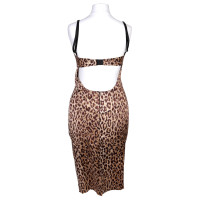 Dolce & Gabbana Kleid mit Leopardenmuster