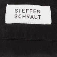 Steffen Schraut camicetta di seta in nero