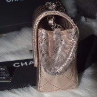 Chanel Classic Flap Bag New Mini in Gold