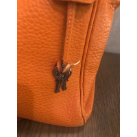 Hermès Kelly Bag 28 Leer in Oranje