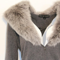 Ralph Lauren Cardigan with fur trim