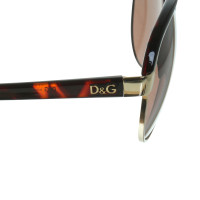 D&G Sonnenbrille im Material-Mix