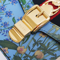Gucci Sylvie Bag Small Leather in Blue