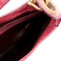 Gucci Jackie O Bag aus Leder in Rosa / Pink