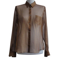 Jil Sander Transparent silk blouse