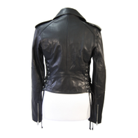 Mc Q Alexander Mc Queen biker jacket in black