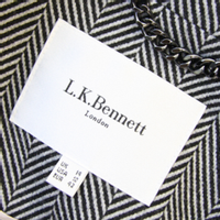 L.K. Bennett Coat with stripes