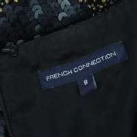French Connection Minikleid in Schwarz