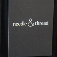 Needle & Thread Rock in Schwarz