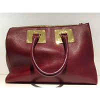 Sophie Hulme Shopper Bordeaux Rouge