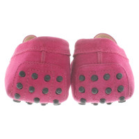 Tod's Moccasins in fuchsia