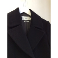 Closed Caban jacket in dark blue