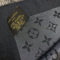 Louis Vuitton Panno Monogram Shine in nero / argento