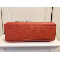 Gucci Bamboo Daily Top Handle Bag Leather in Orange
