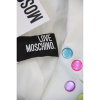 Moschino Love Blazer in white