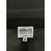 Armani Collezioni Blazer en jersey marron