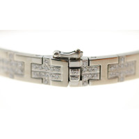 Hermès "Klim Armband" aus Weißgold mit Diamanten 