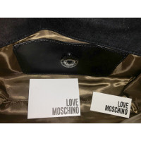 Moschino Love clutch con motivo