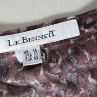 L.K. Bennett Robe portefeuille en soie