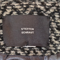 Steffen Schraut Short coat with fur pockets