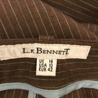 L.K. Bennett trousers in brown