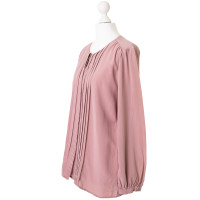 Filippa K Silk blouse in pink