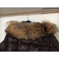 Moncler Jacke/Mantel in Braun