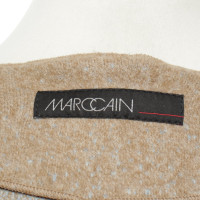 Marc Cain Jacke/Mantel aus Wolle in Beige