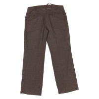 Marc Cain Trousers Linen in Taupe