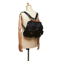 Gucci Bamboo Backpack Leather in Black