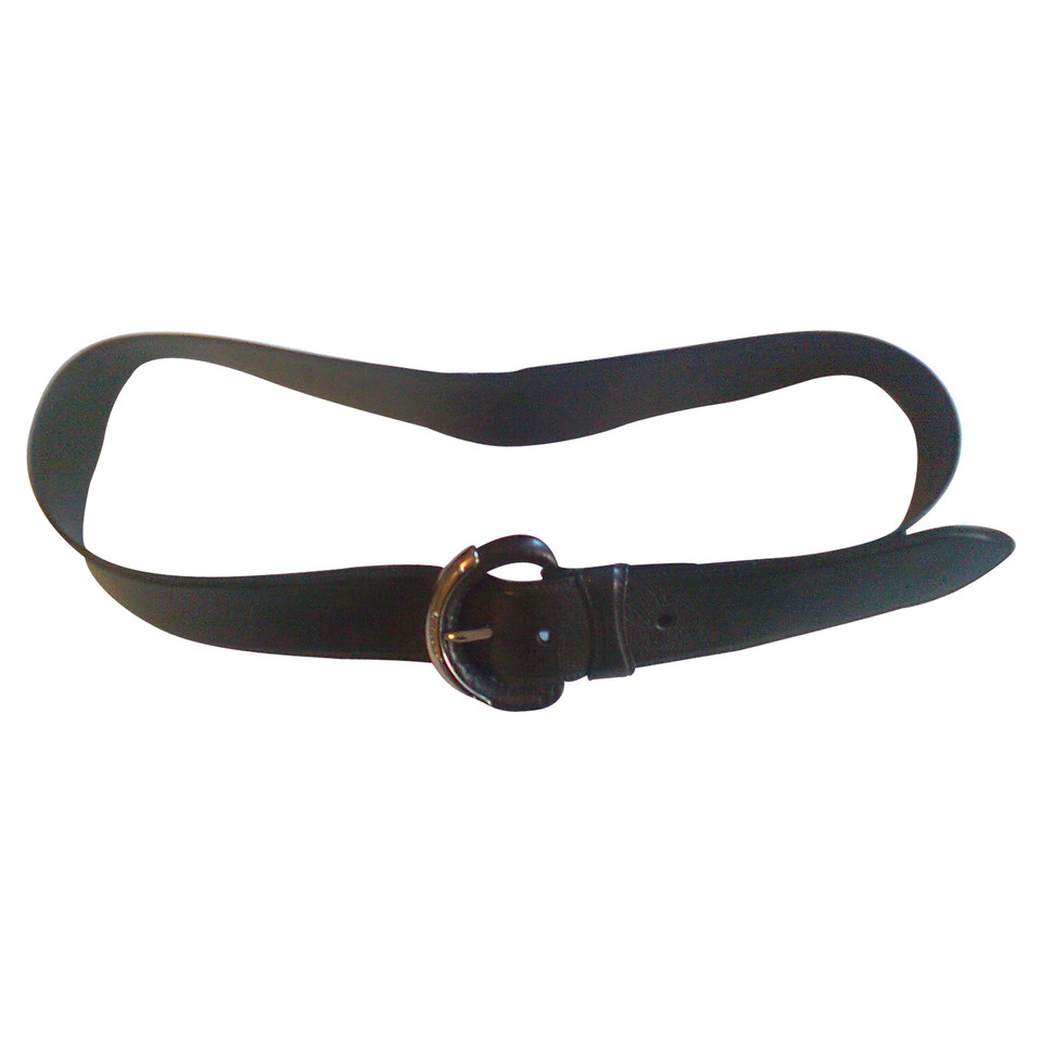 Prada Ceinture en Cuir en Noir