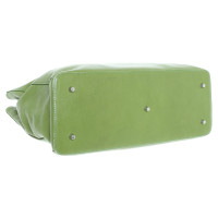 Unützer Leather hand bag in green