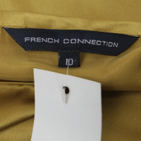 French Connection Camicia in seta in giallo
