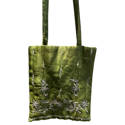 Furla Tote bag in Seta in Verde oliva