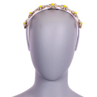 Dolce & Gabbana Bandeau avec garniture en pierres précieuses