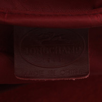 Longchamp Le Pliage S aus Leder in Bordeaux