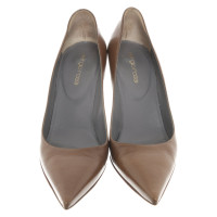 Sergio Rossi Pumps/Peeptoes Leather in Ochre