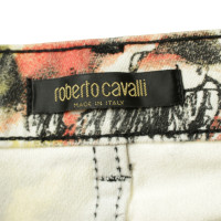 Roberto Cavalli Jeans with roses print