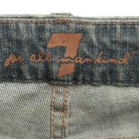7 For All Mankind Capri jeans in blauw