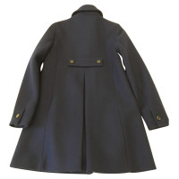 Tara Jarmon Jacket/Coat Wool in Blue