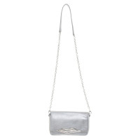 Diane Von Furstenberg Silver colored shoulder bag